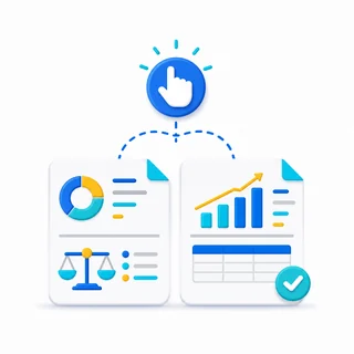One-Click P&L & Balance Sheet