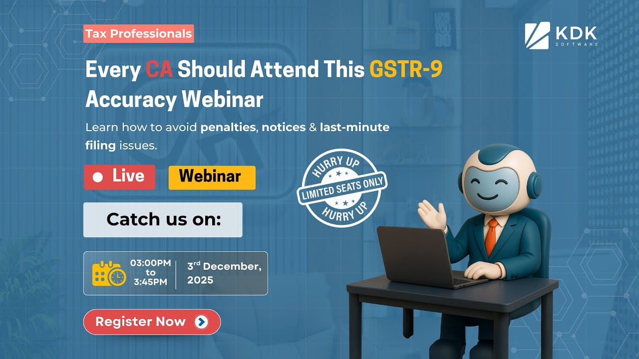 Annual GST Return Filing (GSTR-9) for FY 2024-25
