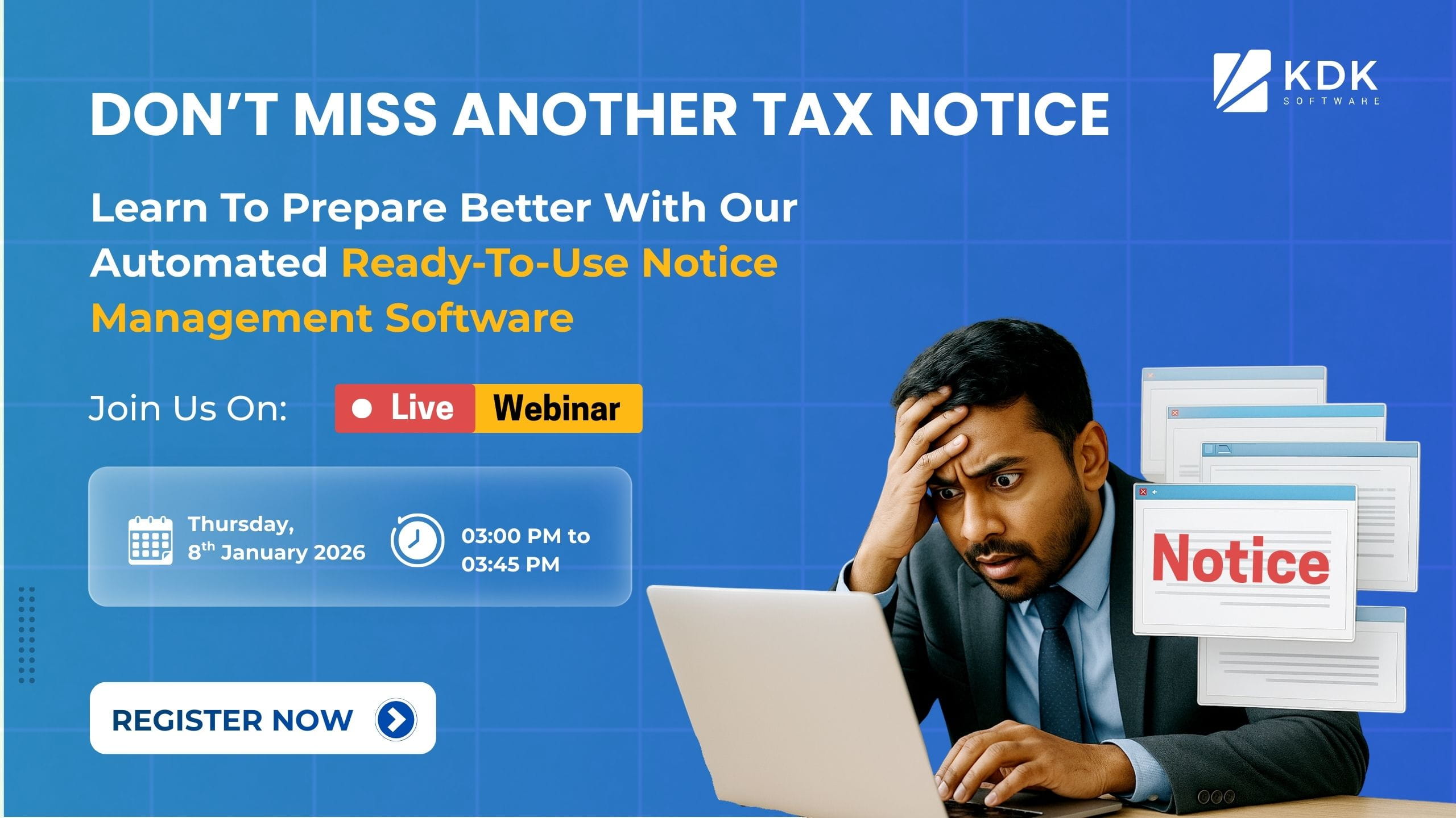 How to Handle IT, GST & TDS Notices Without Stress, Delays or Penalties